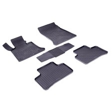 Rubber rugs ’grid’ for Mercedes-Benz Glk-Class X204, 2008-2015