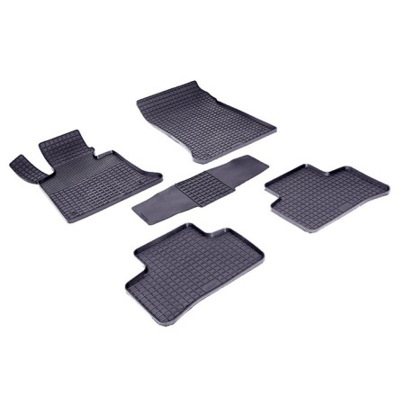 Rubber rugs ’grid’ for Mercedes-Benz Glk-Class X204, 2008-2015