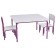 Table children's growing fairy "My baby", group 0-1, color white-violet