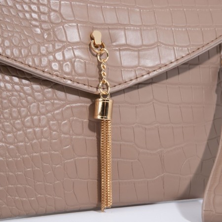 Back-clate on the valve, beige color-3