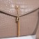 Back-clate on the valve, beige color