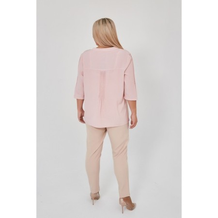 Female shirt, size 54, pink color-5