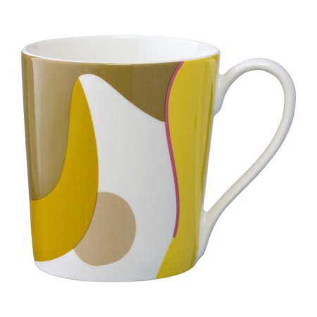 Tkano Freak Fruit mug, 350 ml, mustard color