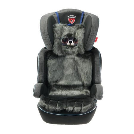 Autoniash cape for children's car seats, Bear, dark gray-1