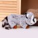 Soft toy "Raccoon", 26 cm, color gray color