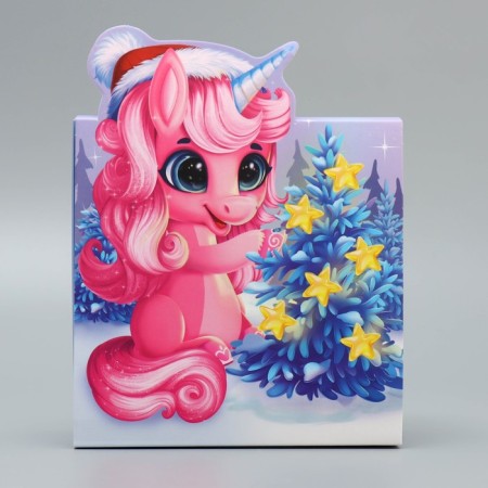 Folding box “Believe in Dream”, 15 x 15 x 8 cm, New Year-2
