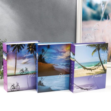 Photo album for 200 photos "Beach-3" 10x15 cm mix-4