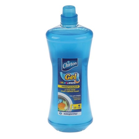 CHIRTON washing liquid, gel, universal, 1.5 liters