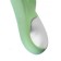 Unrealistic vibrator Satiffyer Air Pump Bunny 5, silicone, green, 15 cm