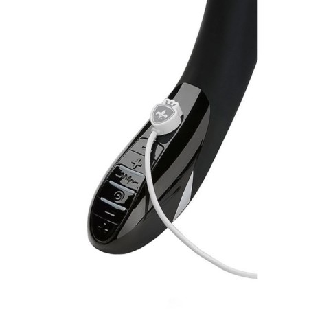 Mystim Dang Danny vibrator, with electrical stimulation, black color, 27 cm-2