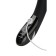 Mystim Dang Danny vibrator, with electrical stimulation, black color, 27 cm