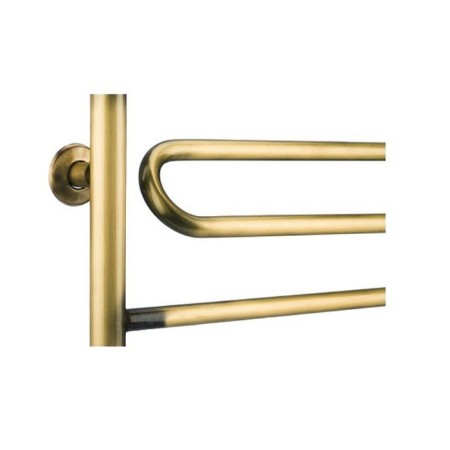 Water towel Domoterm "Ophelia", P9, 9 crossbars, 500 x 700 mm, bronze-1