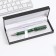 Gift handle in the case to the leatherette "23.02", metal, blue paste, 1.0 mm