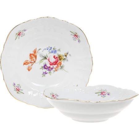 Dining Service 6/25 BERNADOTTE, Decor "Meissen Bouquet", 25 items-5