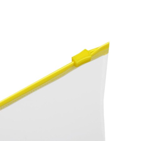 The convert folder on the A4 ZIP-Molniya, 150 μm, calligrata, transparent, yellow lightning-1