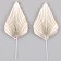 Pen's set for decoration, set 2 pcs, color gold