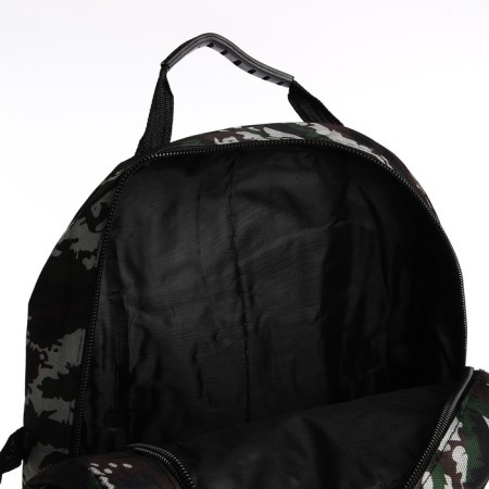 A thyroid backpack with an increase in 65l, 5 external pockets, khaki color-8