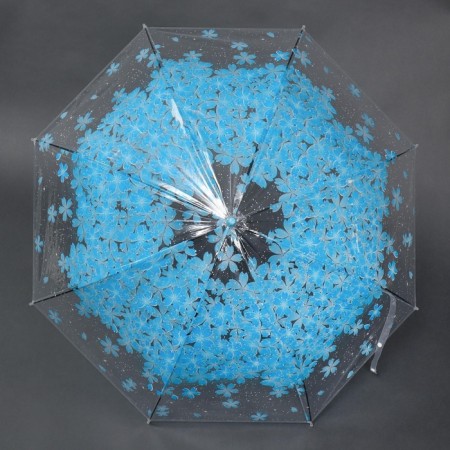 Umbrella - semi -automatic cane "Spring", 8 spokes, r = 46 cm, color mix-9