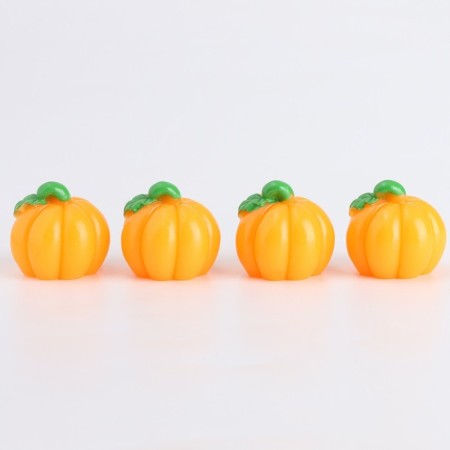 Miniature Puppet "Pumpkin", set 4 pcs., Size 1 pc. - 2 × 2.2 × 2 cm-2