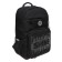 School backpack, 40 x 25 x 13 cm, Grizzly, ergonomic back, laptop department, black
