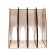 Paper tray Vertical Calligrata "premium", 70mm, tinted smoky