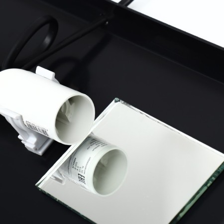 Aquarium "rectangular" with a lid, 25 liters, 38 x 21 x 33.7 cm, black-8