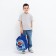 Baby backpack on lightning, blue color