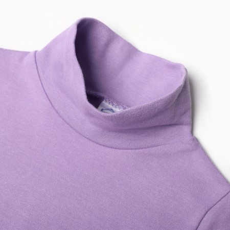 Turtleneck for girls, lilac color, height 98 cm-1