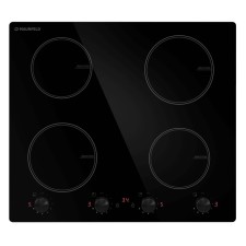 Варочная поверхность MAUNFELD CVI594MBK2, индукционная, 4 конфорки, чёрная