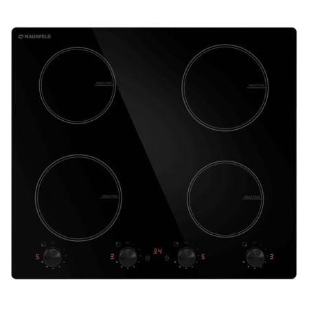 Maunfeld CVI594MBK2, induction, 4 burners, black