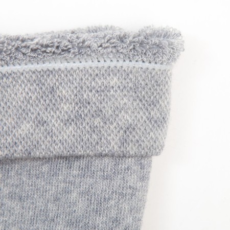 Pantyhose children's terry, color light gray melange, height 104-110-2