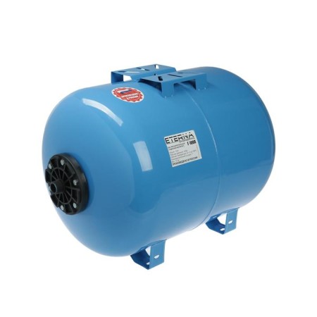 Eterna G-100P accumulator, for water supply systems, horizontal, 100 liters