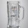 Glass beer mug "strength, honor", 500 ml