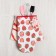 Gift Set Strawberry: a towel, mittens-wrap, brush, blade, corolla
