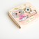 Lightning wallet, beige color