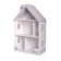 Puppet house "Veronica", white-gray color, 98x60x30 cm