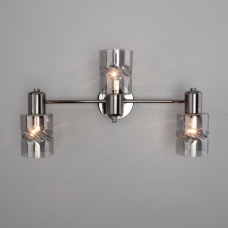 ANSA lamp, 3x40W E14, color black pearls-4