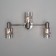 ANSA lamp, 3x40W E14, color black pearls