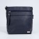 Bag-bodi Boda vita with a zipper, blue color