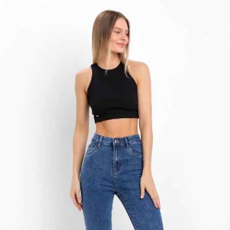 Top female, black color, size 42 (s)