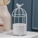 Ceramic “Dove” ceramic candy, 200 ml, 9.5 × 18 cm, white color