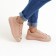 Women's sneakers, beige color, size 37