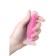 Anal sleeve "Pitches-fire", glowing in the dark, silicone, color transparent