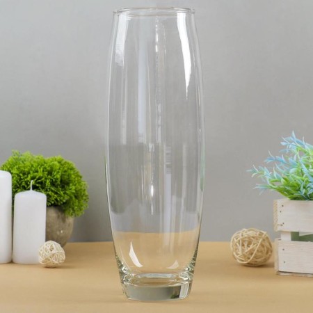 Vase "Veronica" d = 8cm, h = 30.5x10cm, 1.95l transparent