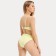 Separate female swimsuit, color geometry on light green, size 44 (s)