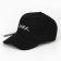 Men's cap with reflective elements, black color, river 56