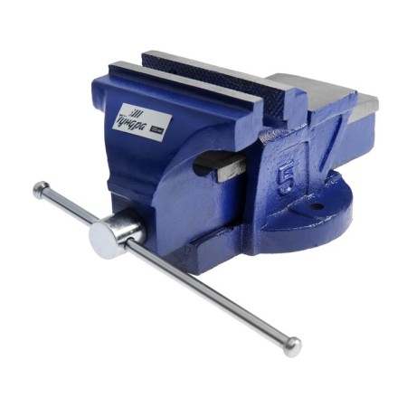 Grip of locksmith tundra, with an anvils, high-strength cast iron СР-40, 125 mm