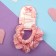 Hair Set "Militsa" 4 pcs (invisible 2 pcs - 4 cm, elastic band 2 pcs) stars, pink
