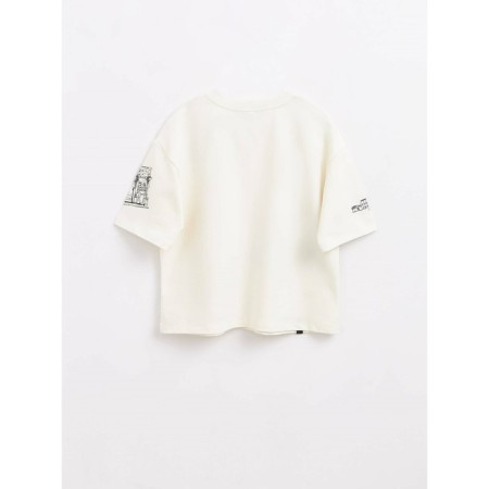Women's T -shirt Conte Elegant, Size S, Ecru color-4
