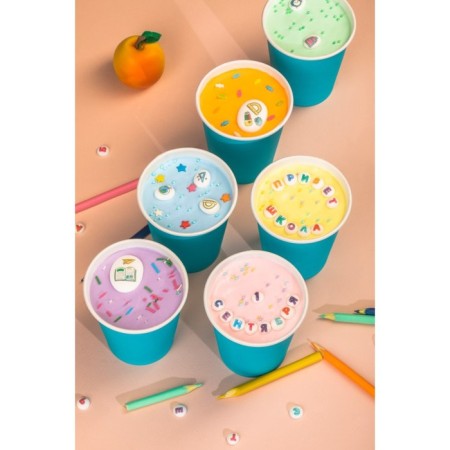 Sugar mini-medalons letters, 65g-5